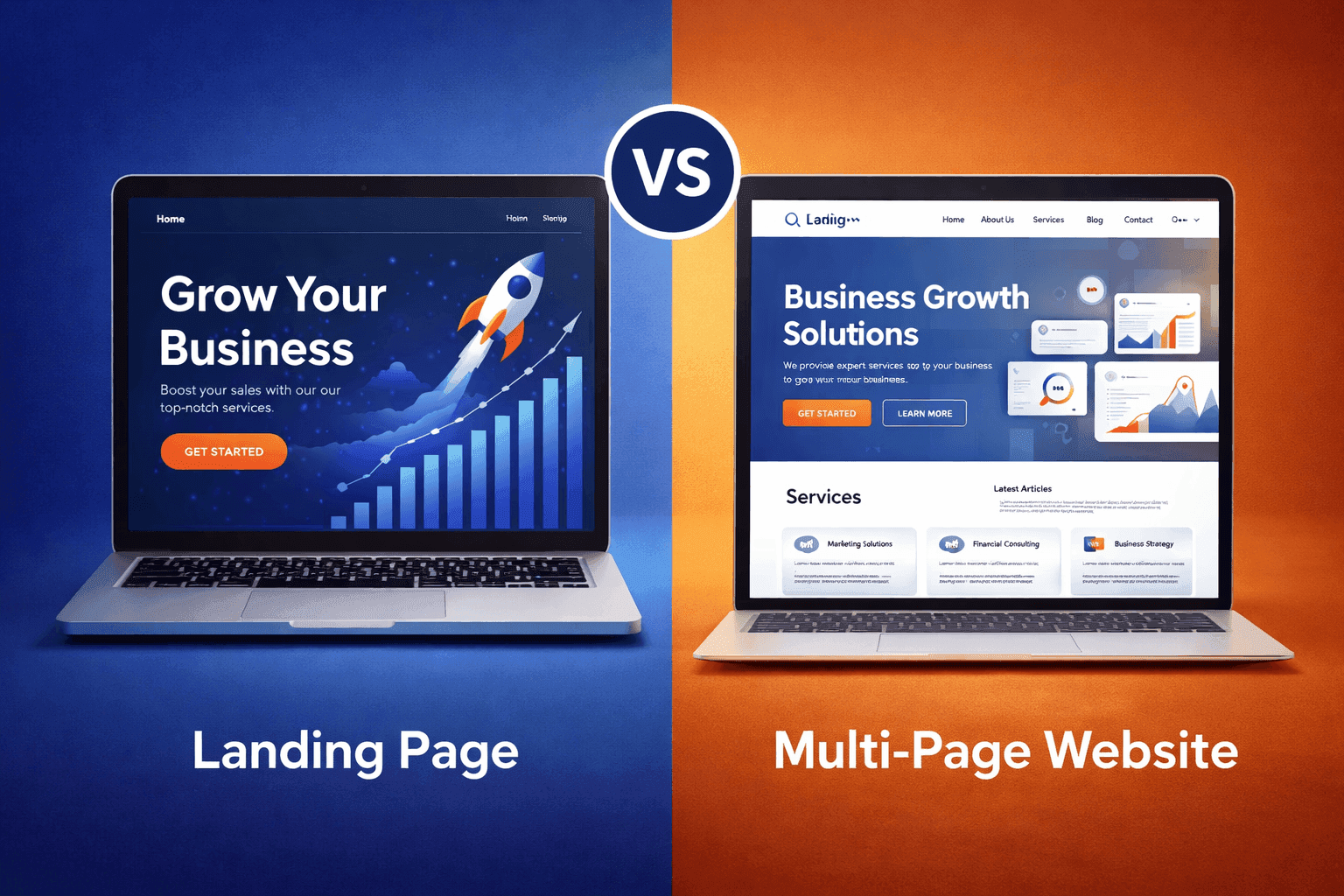 落地页还是网站——企业如何选择