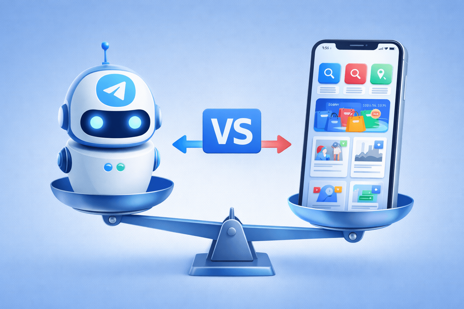 Telegram-бот vs мобильное приложение: что выгоднее